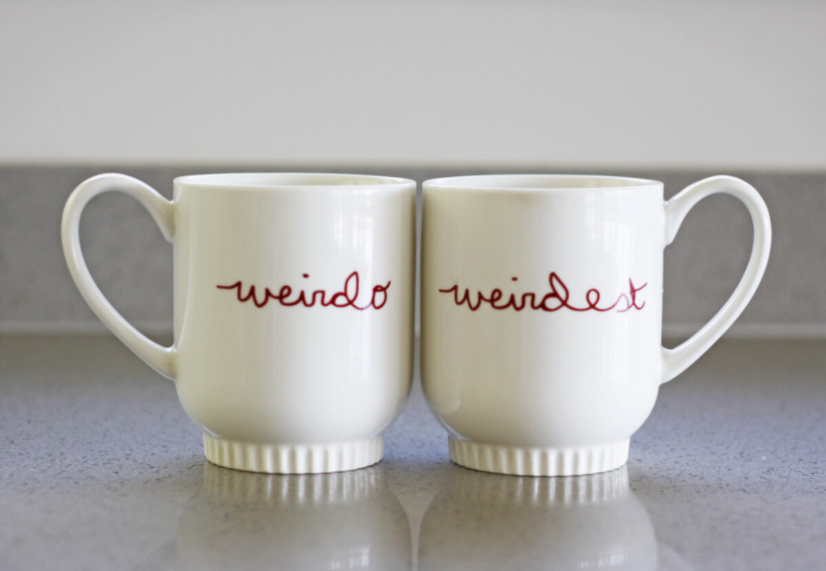 Two coffee cups on a table — the kind of unhurried moment a real question can land in.