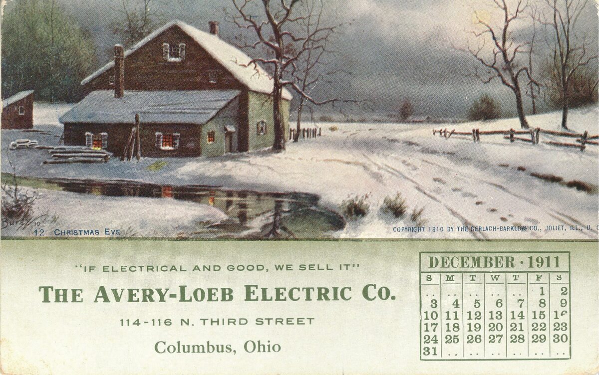 A desk calendar — the days you count down together.